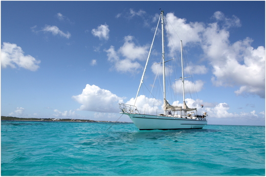 Photo of our yacht